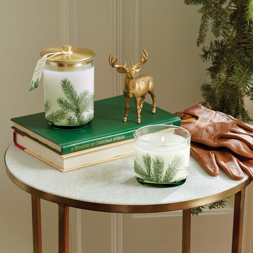 Frasier Fir Green 3-Wick Candle | Thymes