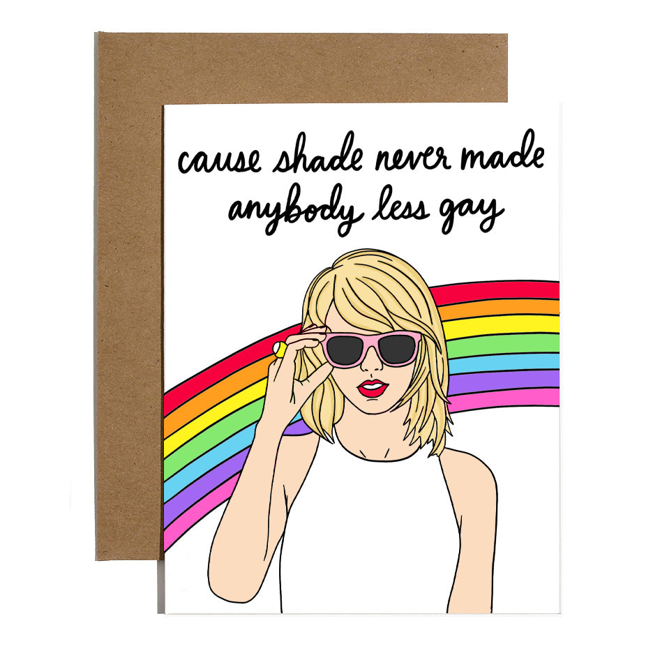 Taylor Swift Pride Card