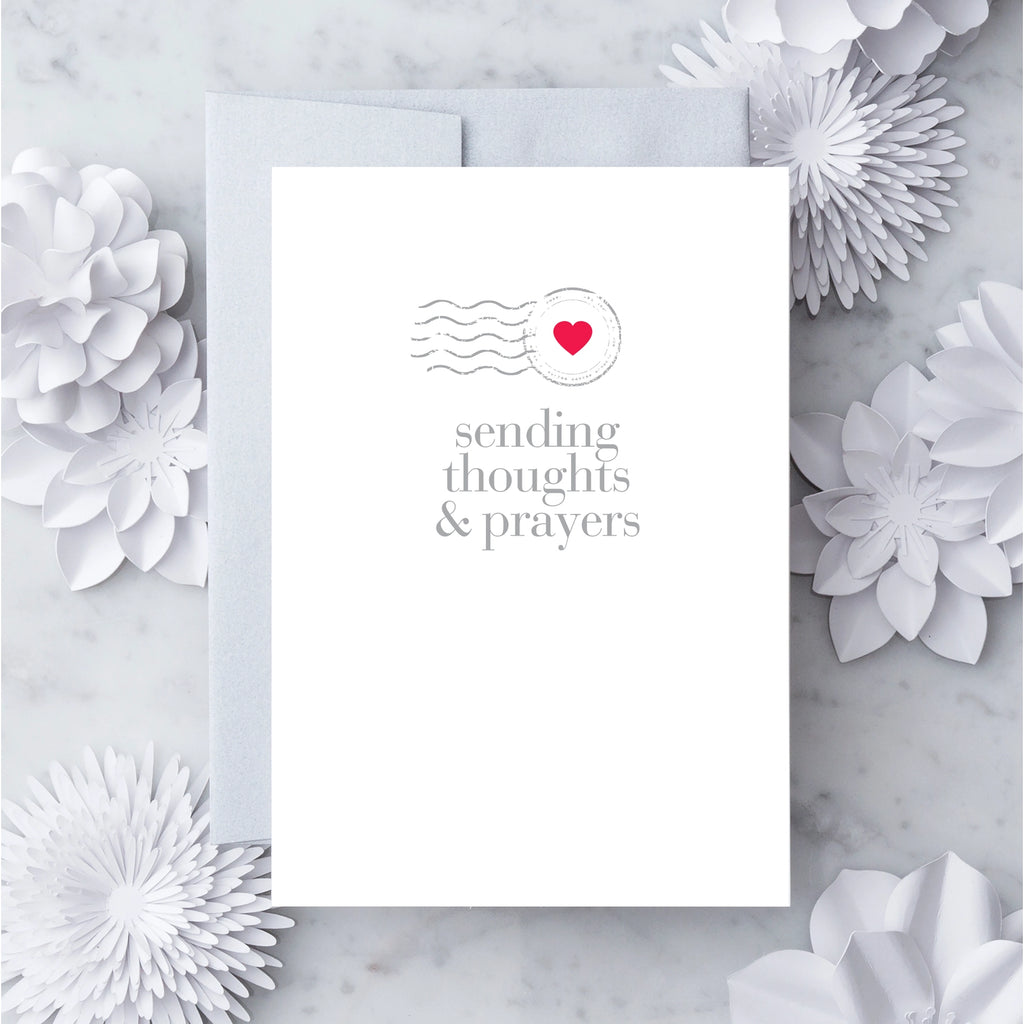 Sending Thoughts & Prayers Greeting Card