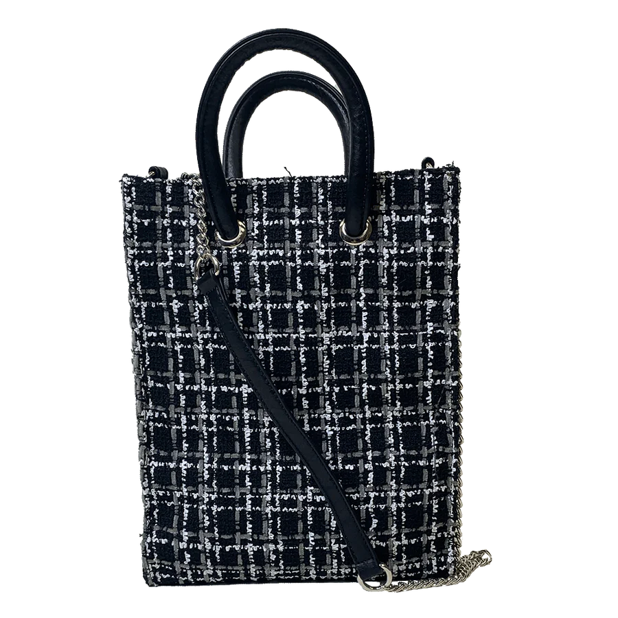 Aubrey Tweed Shopper Bag with Strap