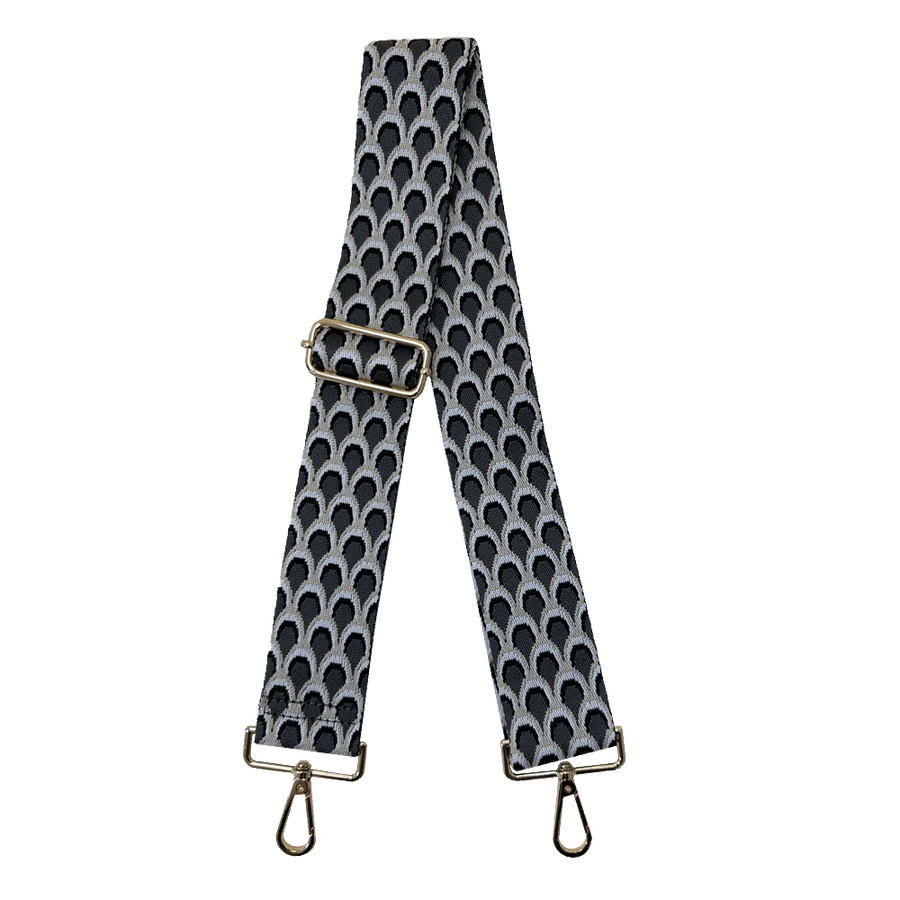 Peacock Embroidered Bag Straps