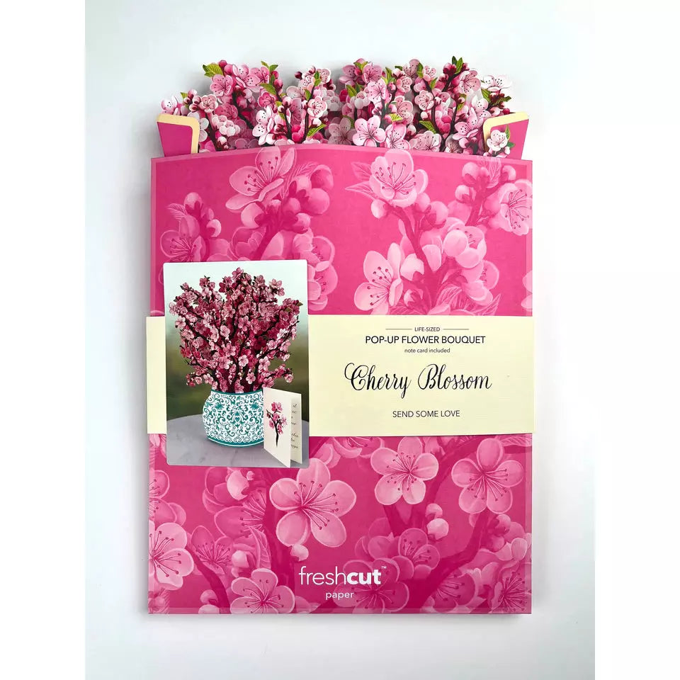 3D Greeting Card | Cherry Blossoms