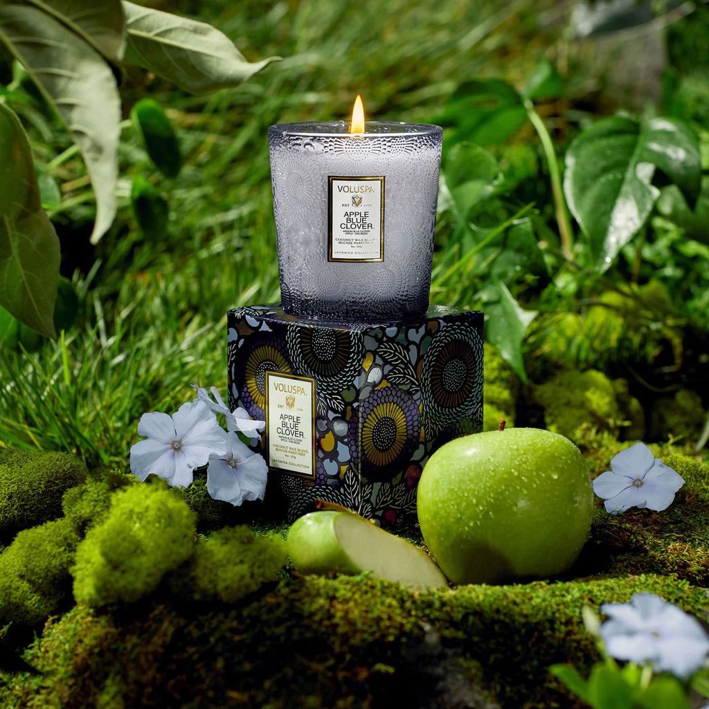 Apple Blue Clover | Classic Candle