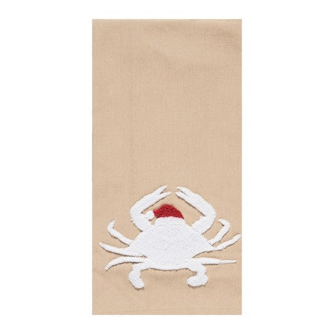 Santa Crab Kitchen Towel