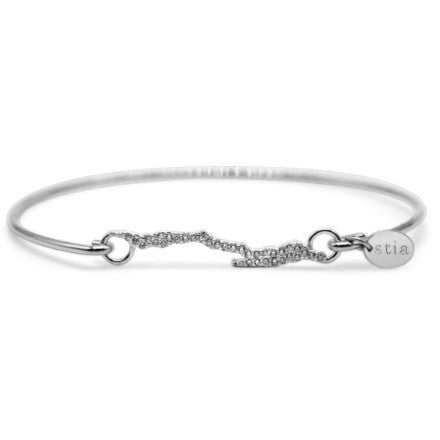 Pave Icon Bracelet- Abstract Branch