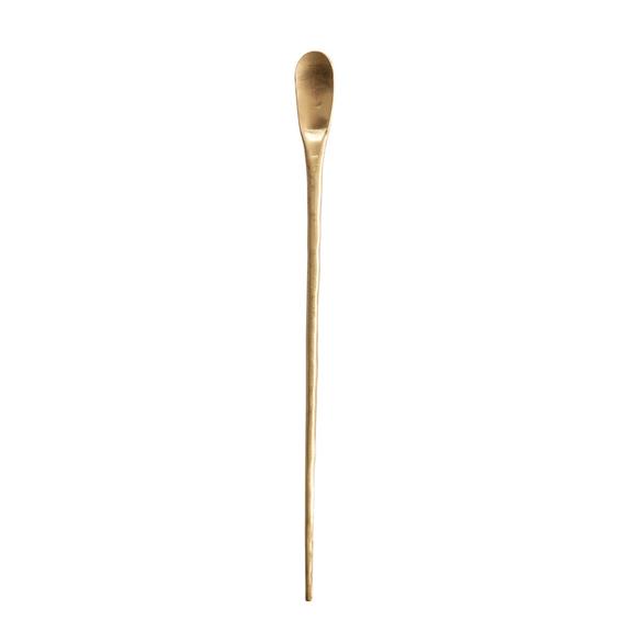 Brass Cocktail Spoon 9"