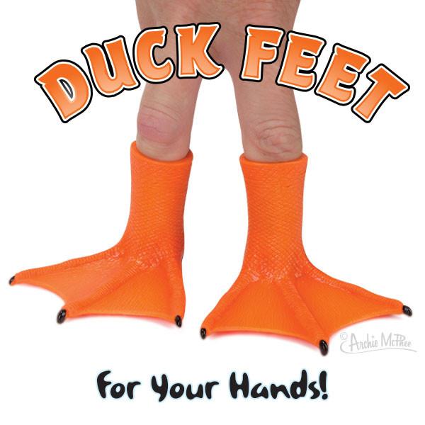 Duck Feet - Finger Puppet