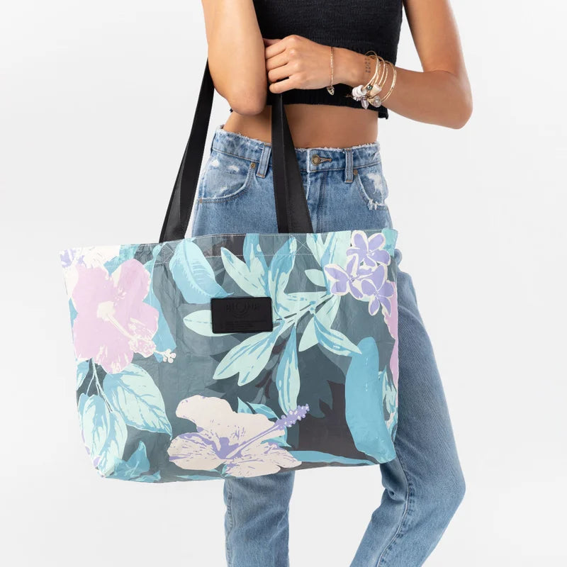 Roxy Go For It Tote Bag Cool Blue