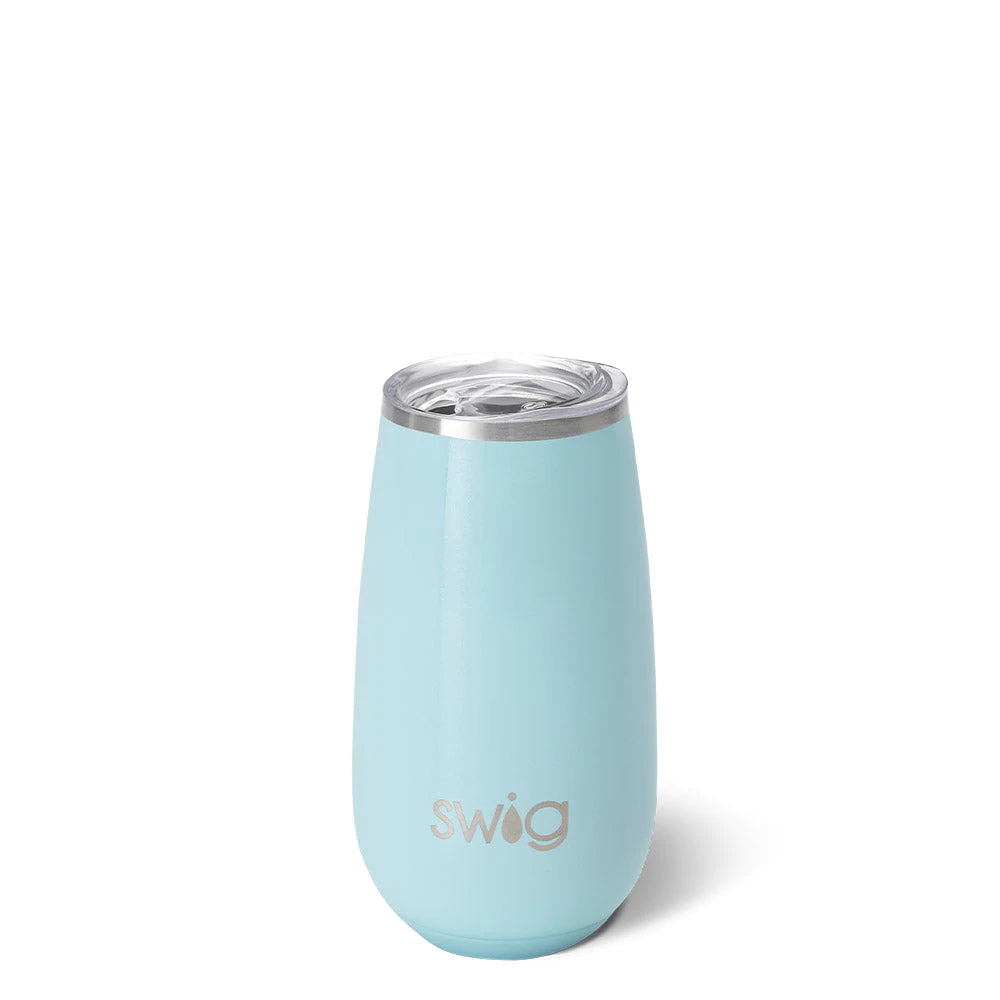 Swig Shimmer Aquamarine Flip + Sip Water Bottle (20oz) FINAL SALE